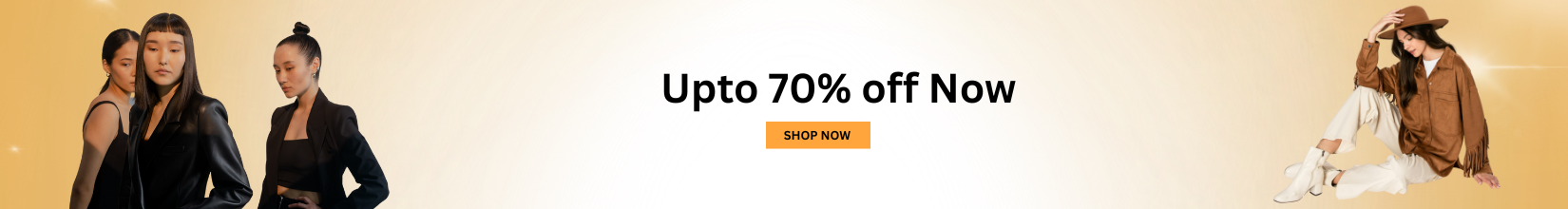 Upto 70% off Now
